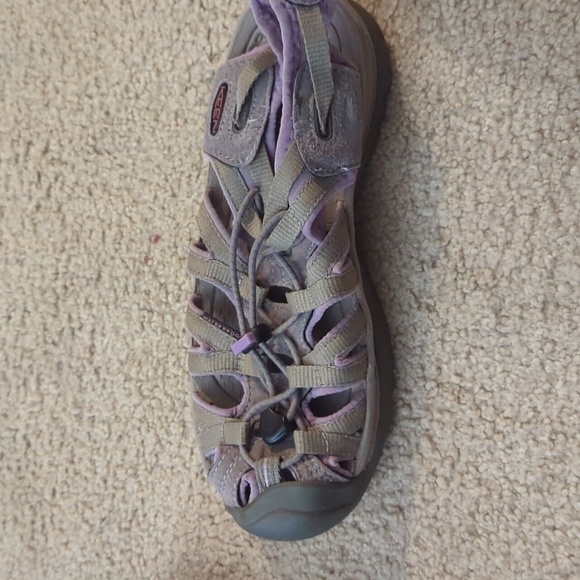 Keen Whisper Outdoor Sport Sandal Size US 7.5 Purple Waterproof Strappy - Picture 9 of 11
